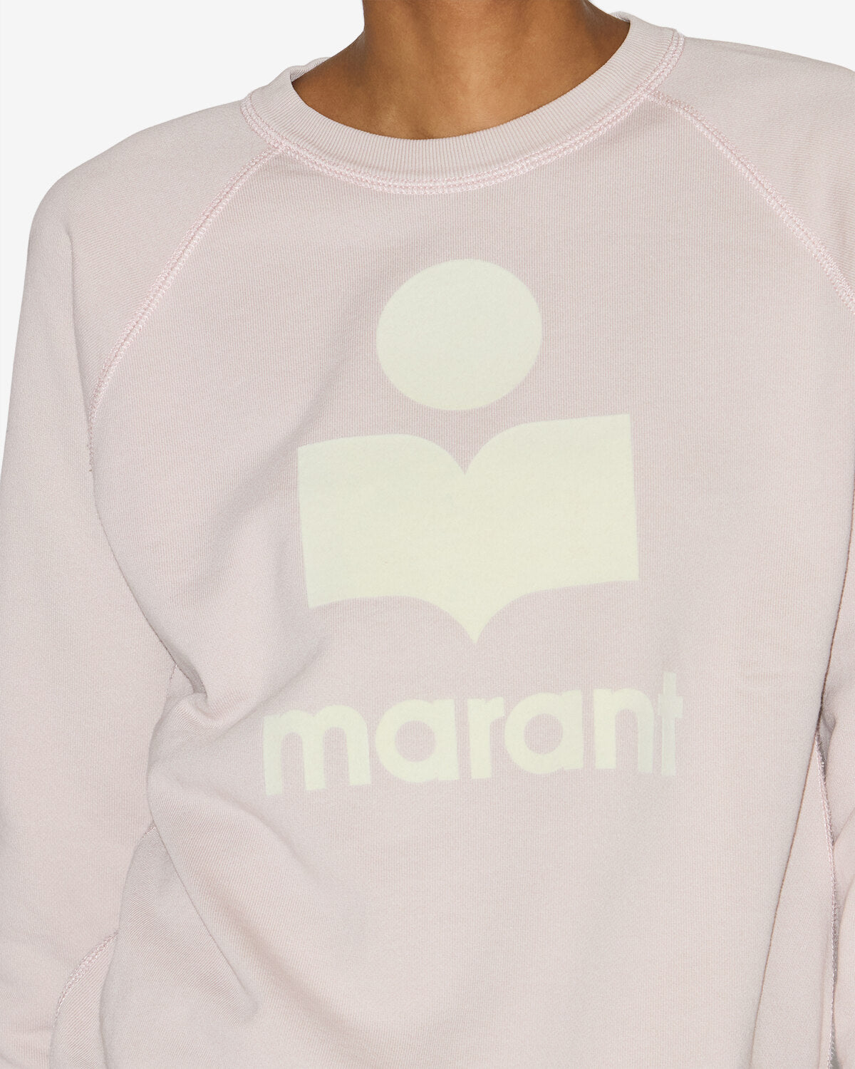 Millyny sweatshirt Woman Light pink-ecru 3