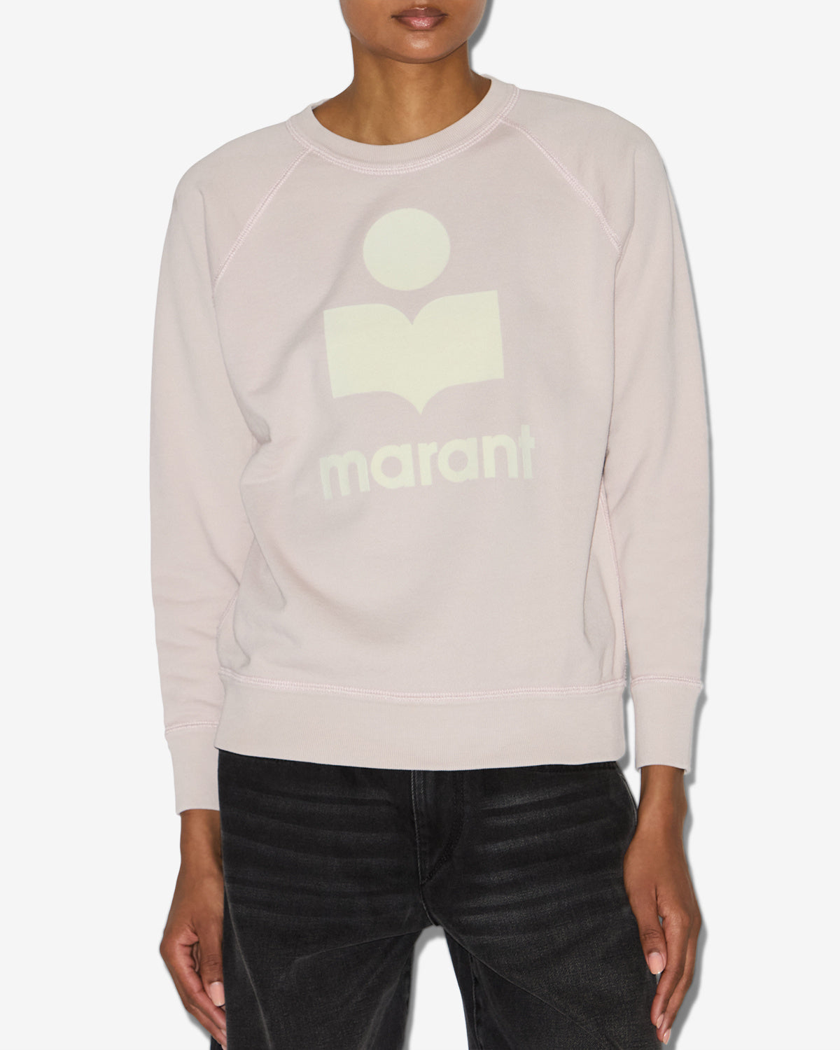 Millyny sweatshirt Woman Light pink-ecru 3