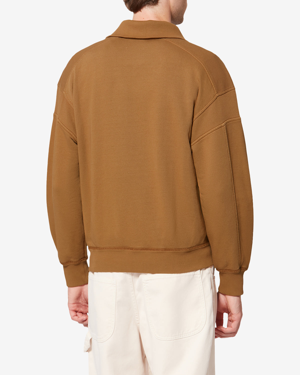 Malone sweatshirt Man Camel 4