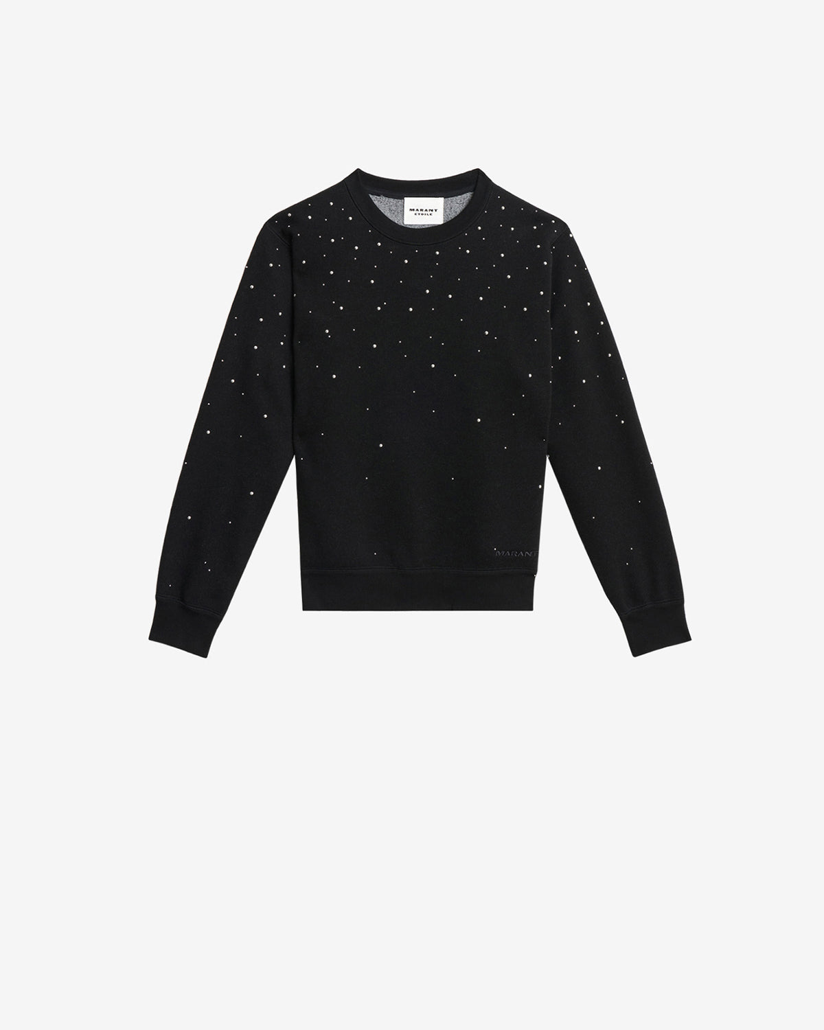Riseda studded sweatshirt - Black - Woman - 5