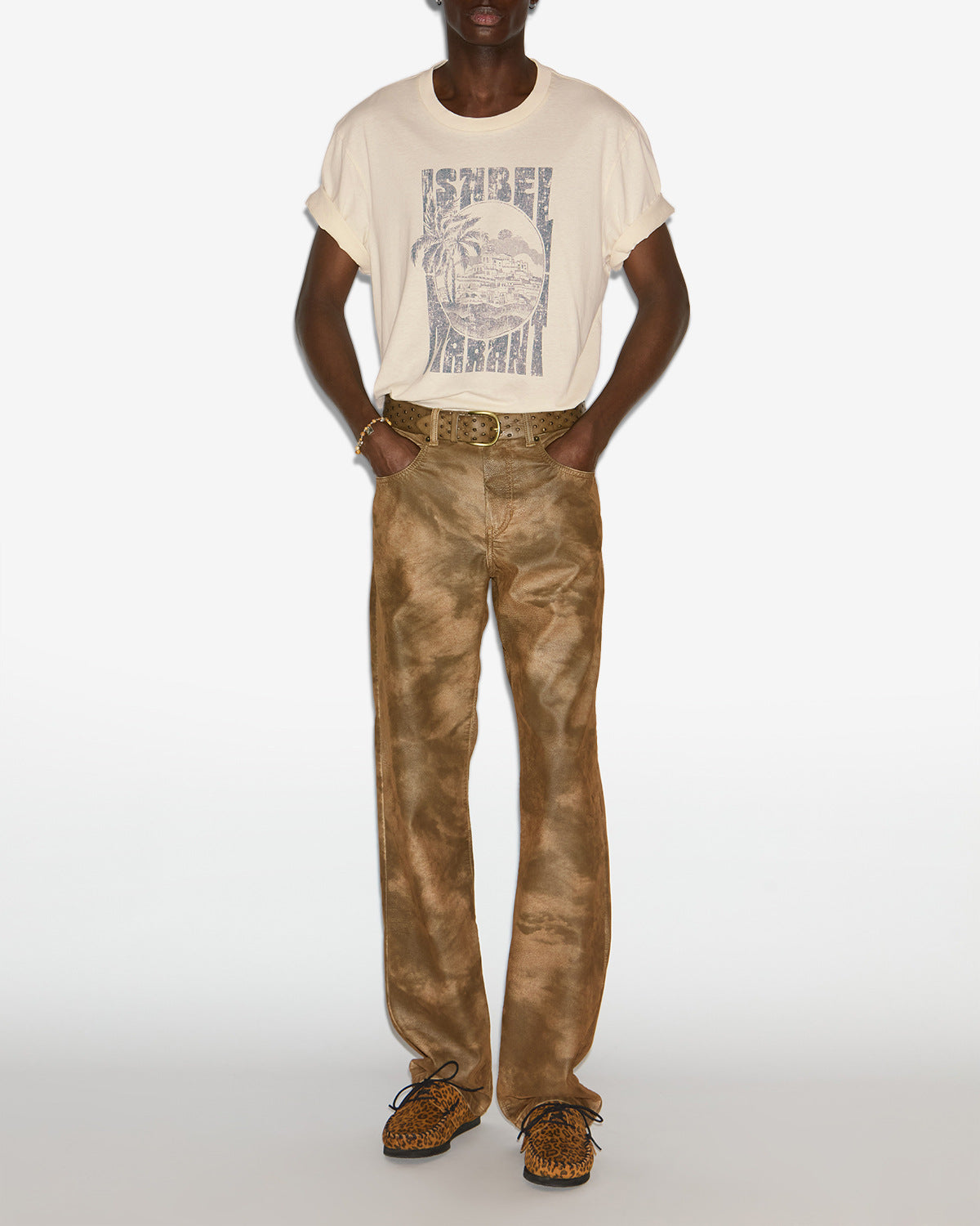 T-shirt honore Man Ecru 4