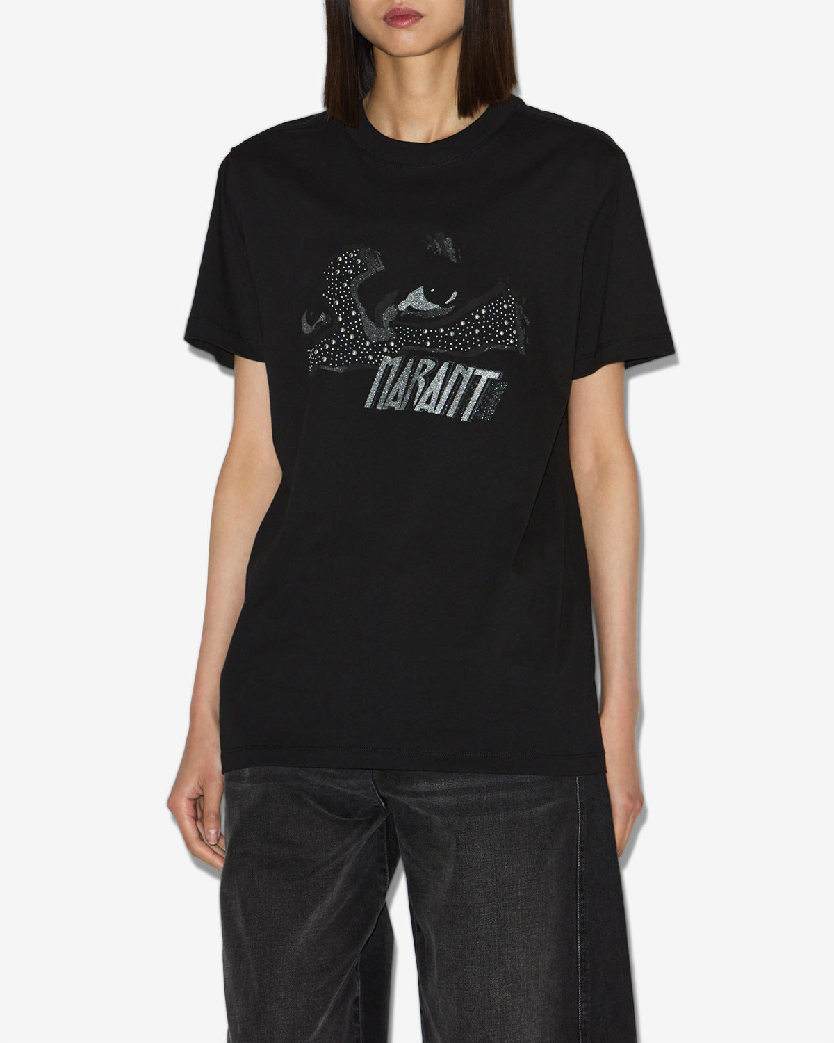 Tee shirt zoeline Woman Noir 4
