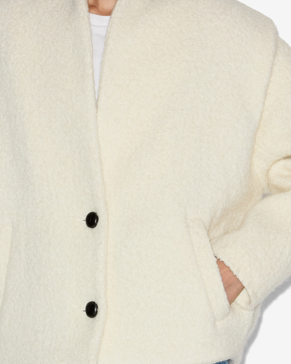 DROGO JACKET Woman ecru | ISABEL MARANT Official online store