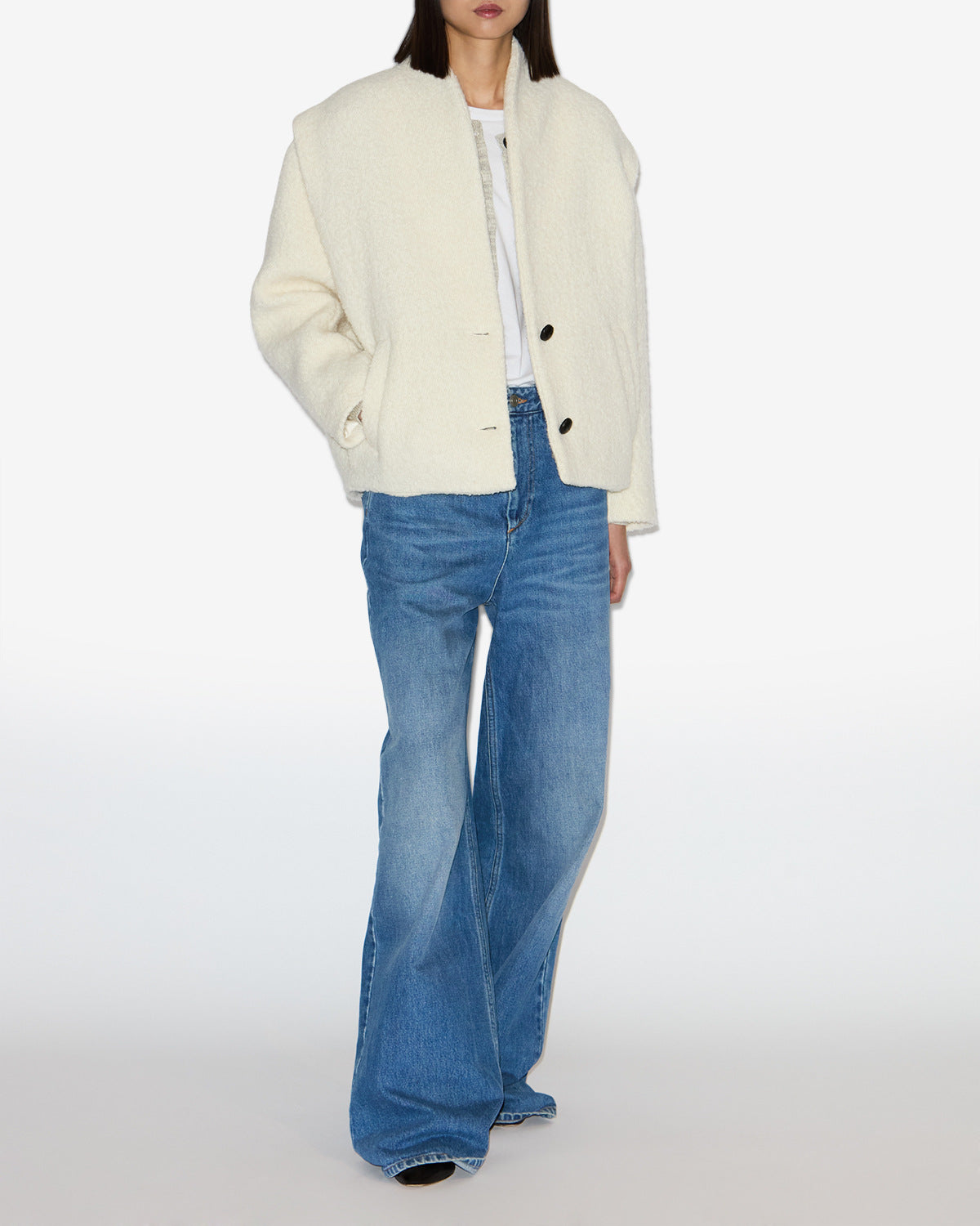 DROGO JACKET Woman ecru | ISABEL MARANT Official online store