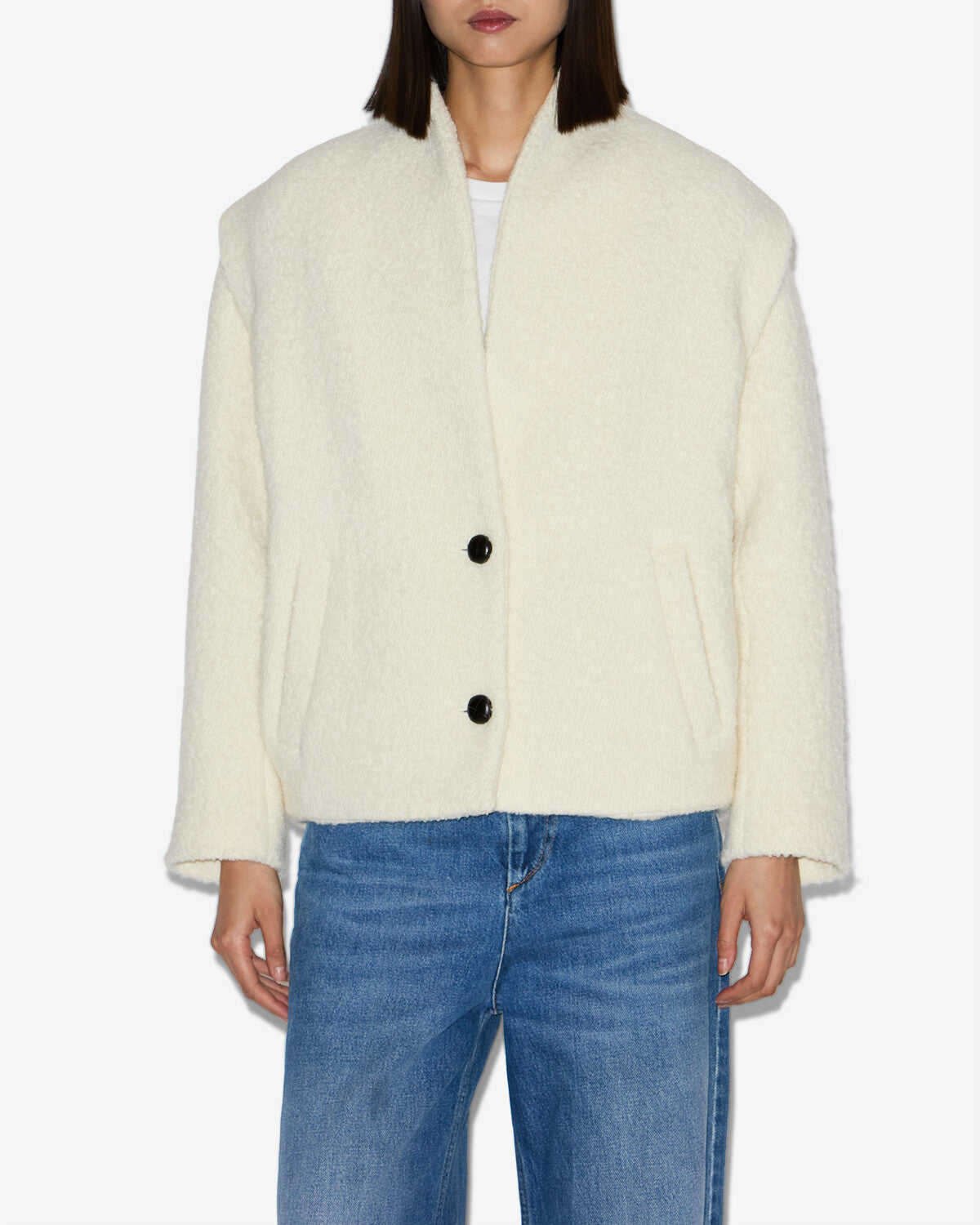DROGO JACKET Woman ecru | ISABEL MARANT Official online store