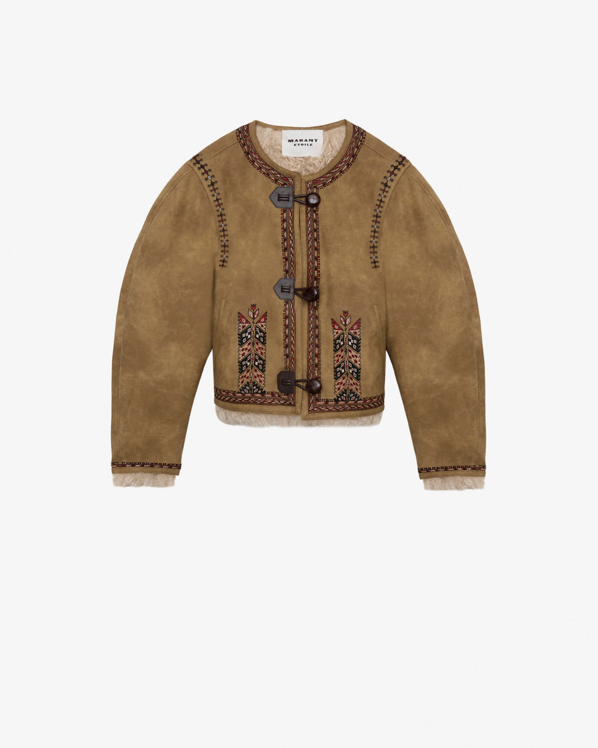 Giacca cely in ecopelliccia shearling - Taupe - Woman - 5