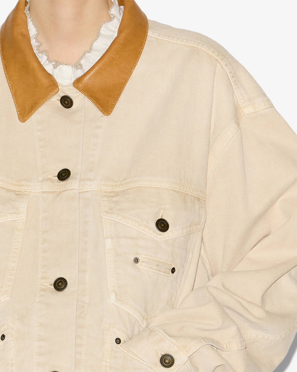 Chaqueta petunia Woman Crudo 4