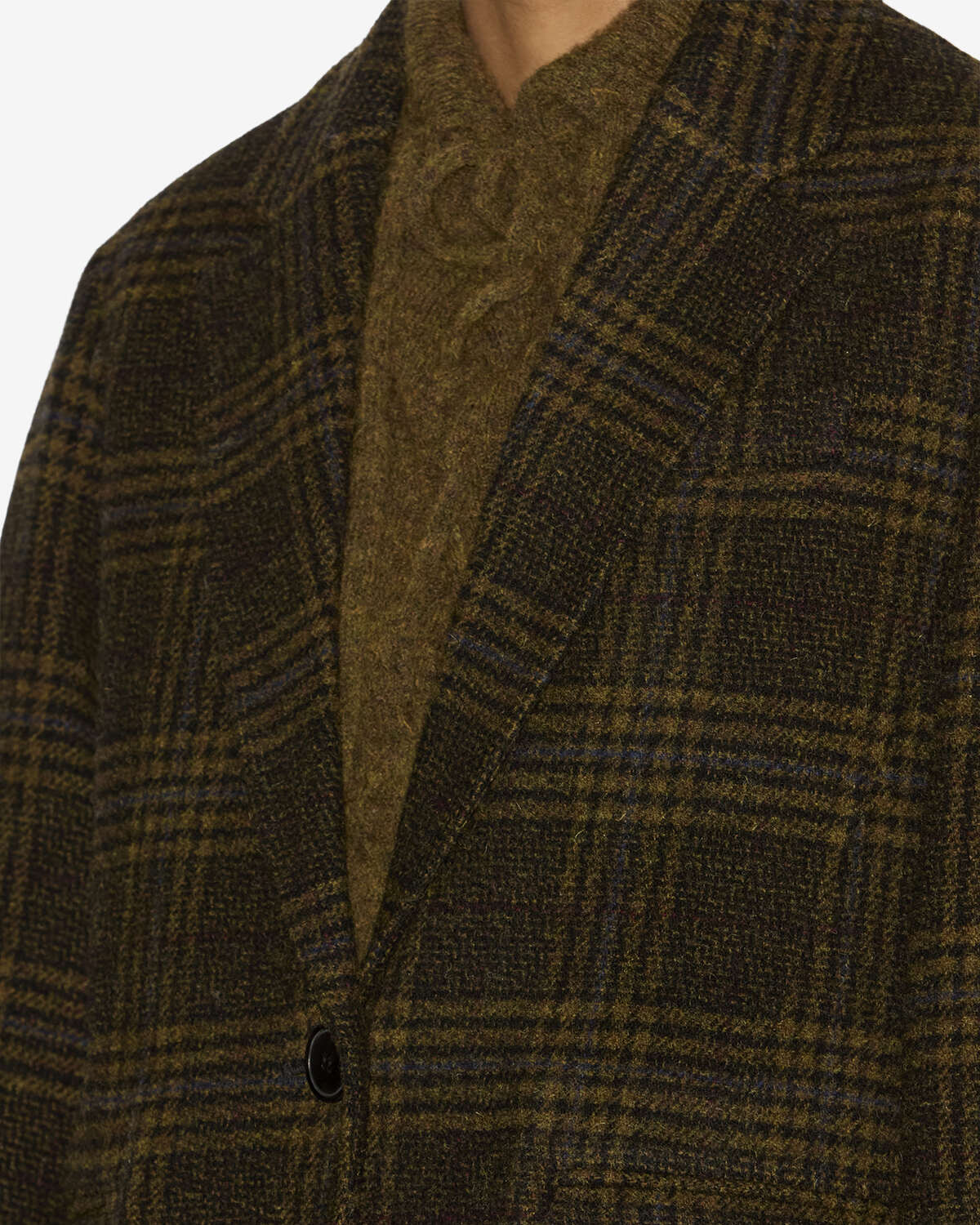 Giacca tailleur gesina a quadri - Cachi - Woman - 2