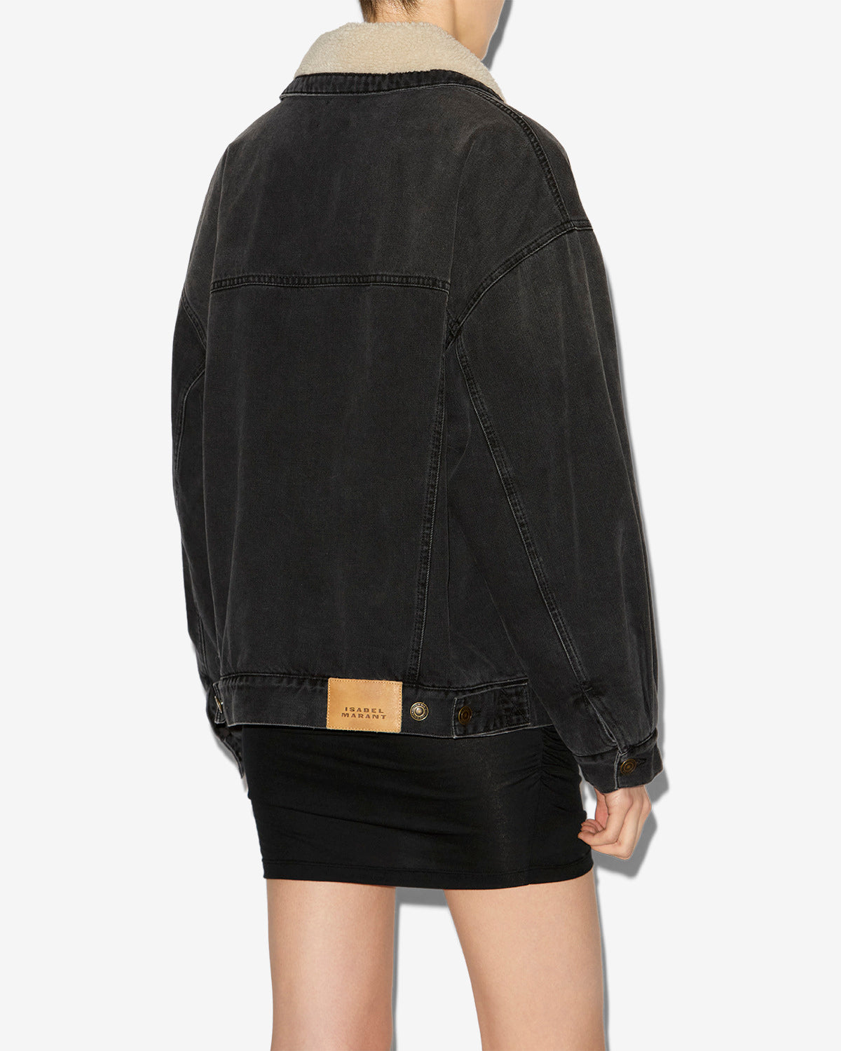 Chaqueta pimia Woman Negro lavado 4