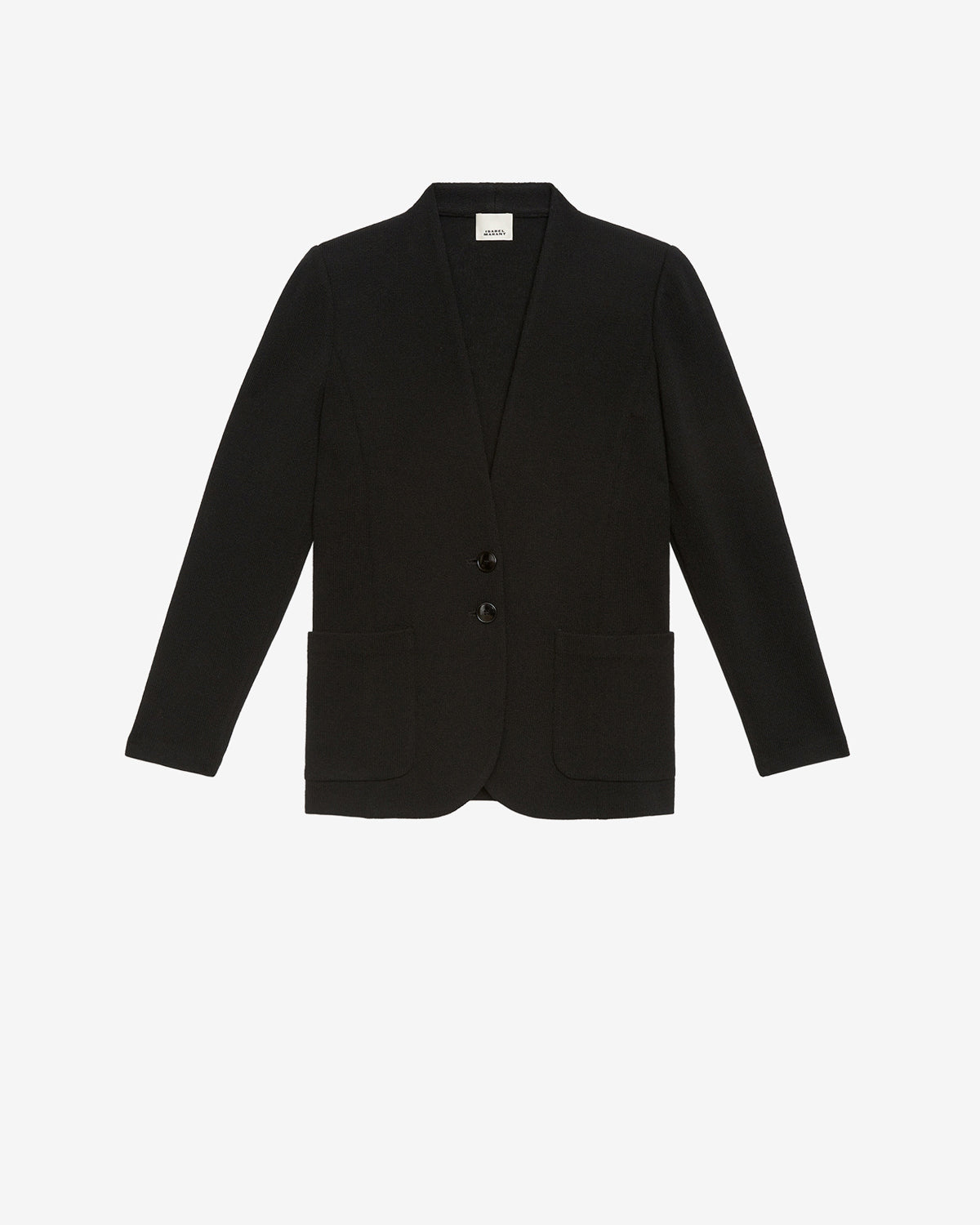 Blazer olivia aus strickstoff - Schwarz - Woman - 5