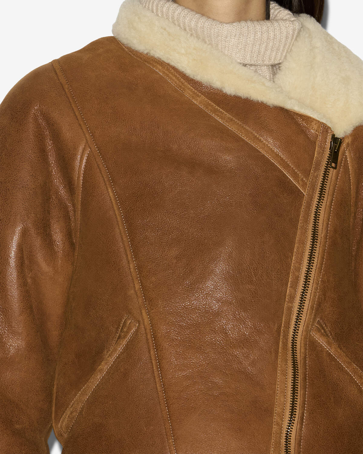 Jacke blondine Woman Cognac 2
