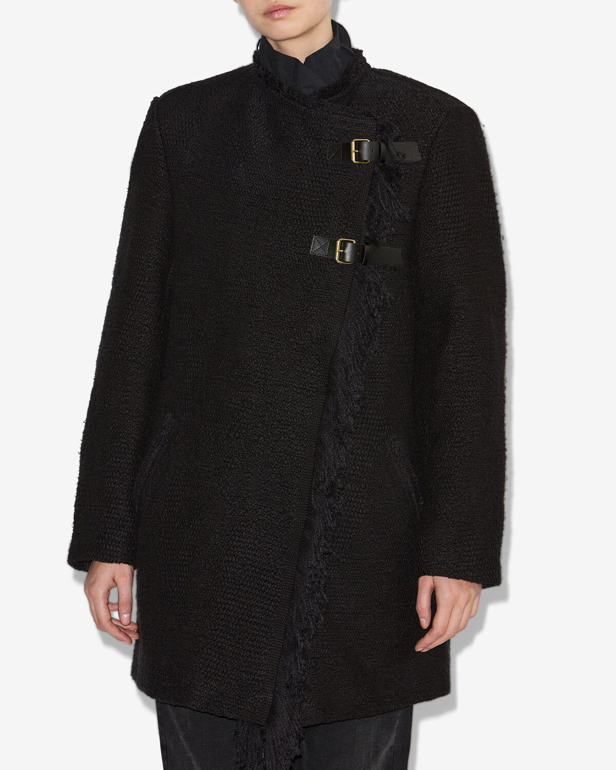 Garmia cotton and linen coat - Black - Woman - 3
