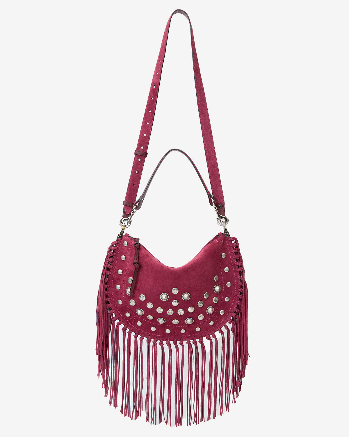 Oskan soft zipped bag Woman Raspberry 3