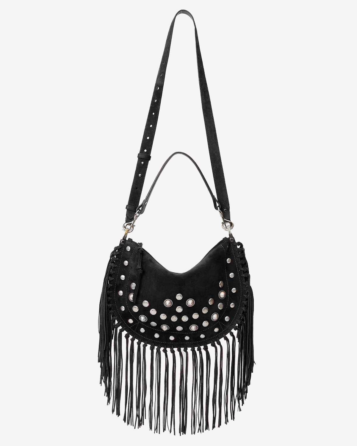 Bolso oskan soft zipped Woman Black and silver 5