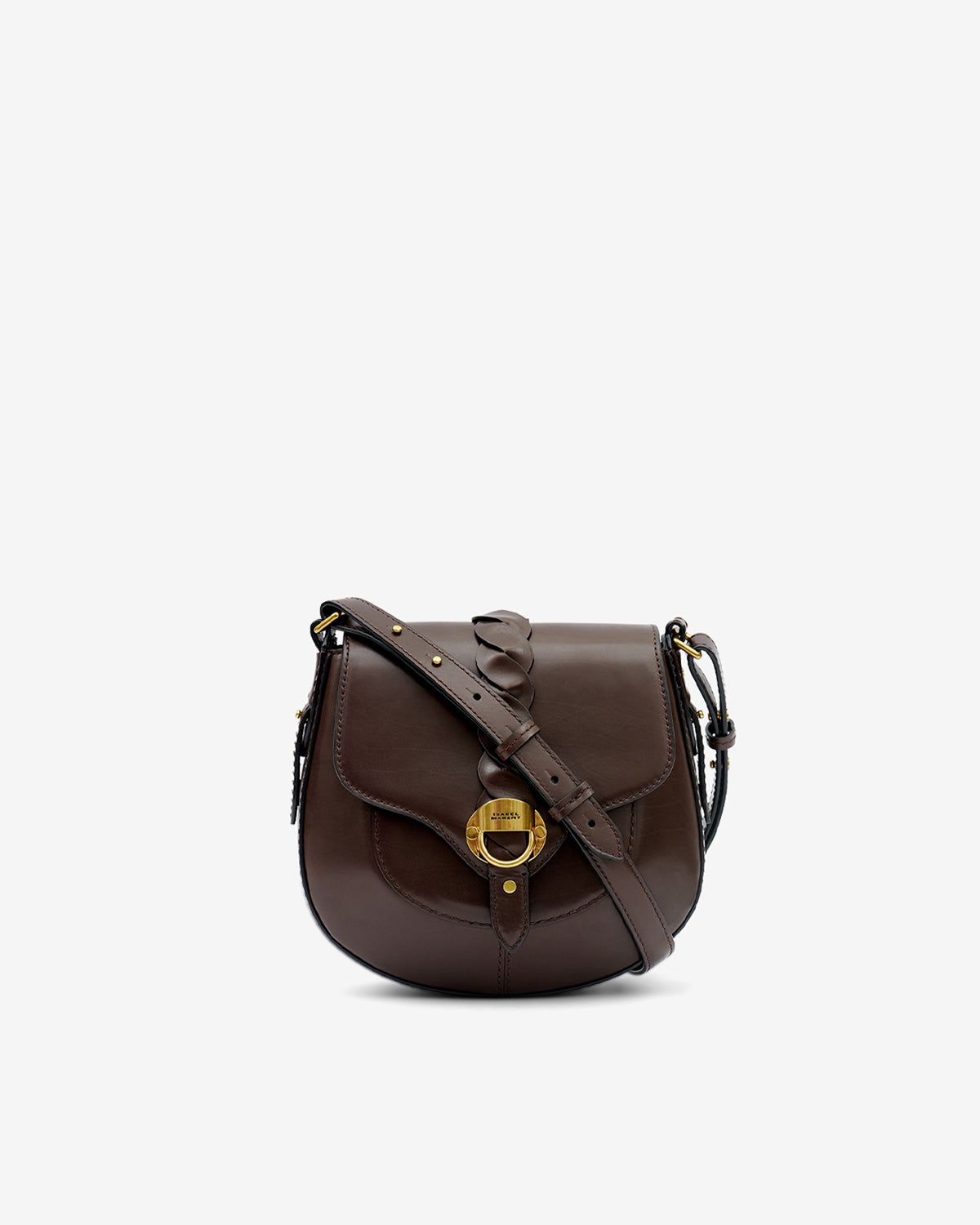 Borsa a tracolla altay small in pelle - Chocolate - Woman - 1