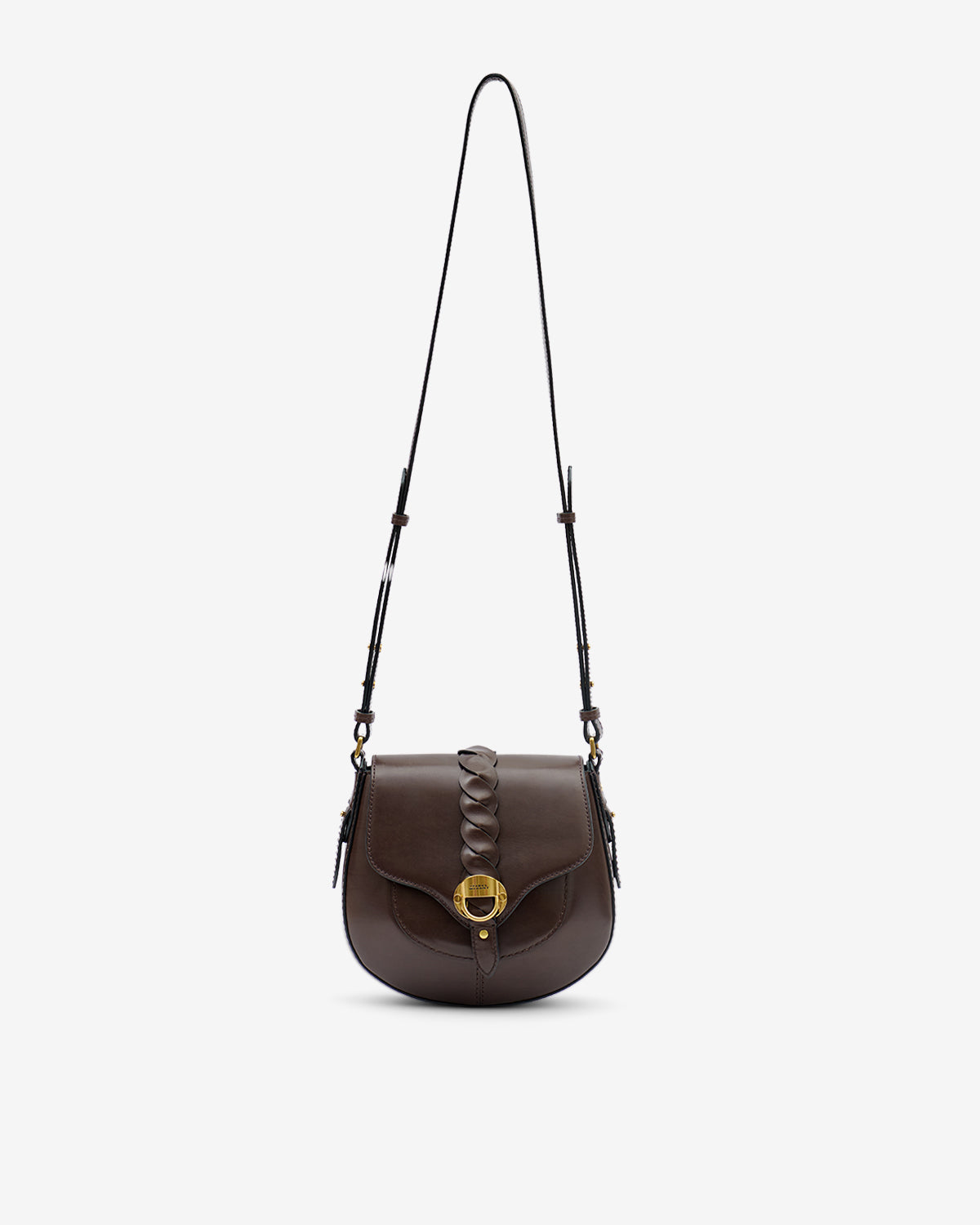 Borsa a tracolla altay small in pelle - Chocolate - Woman - 6
