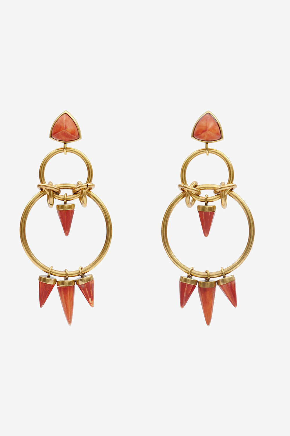Pendientes be with you con colgante - Henna-light brass - Woman - 1
