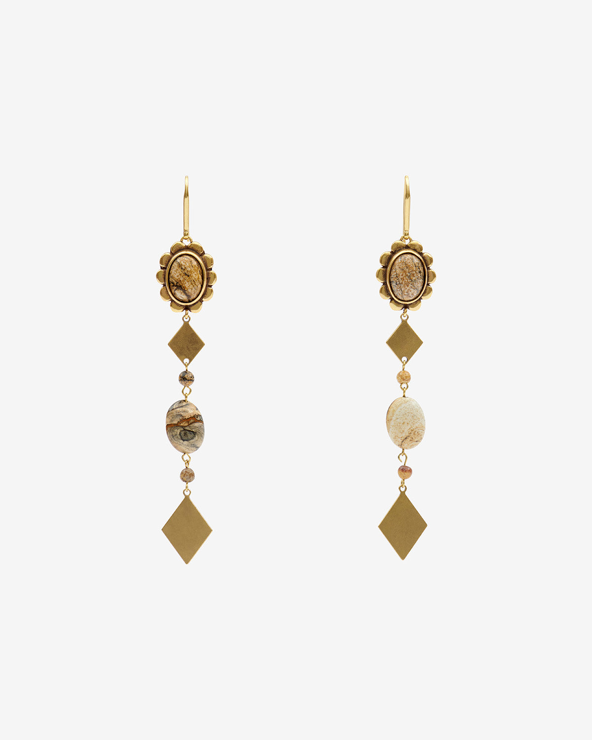Ohrringe hana Woman Natural-light brass 1