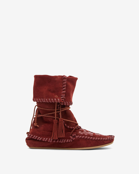 ショートブーツ・ブーティ ISABEL MARANT ILDRED BOOTIES ILDRED BOOTS Woman brown | ISABEL MARANT Official online store
