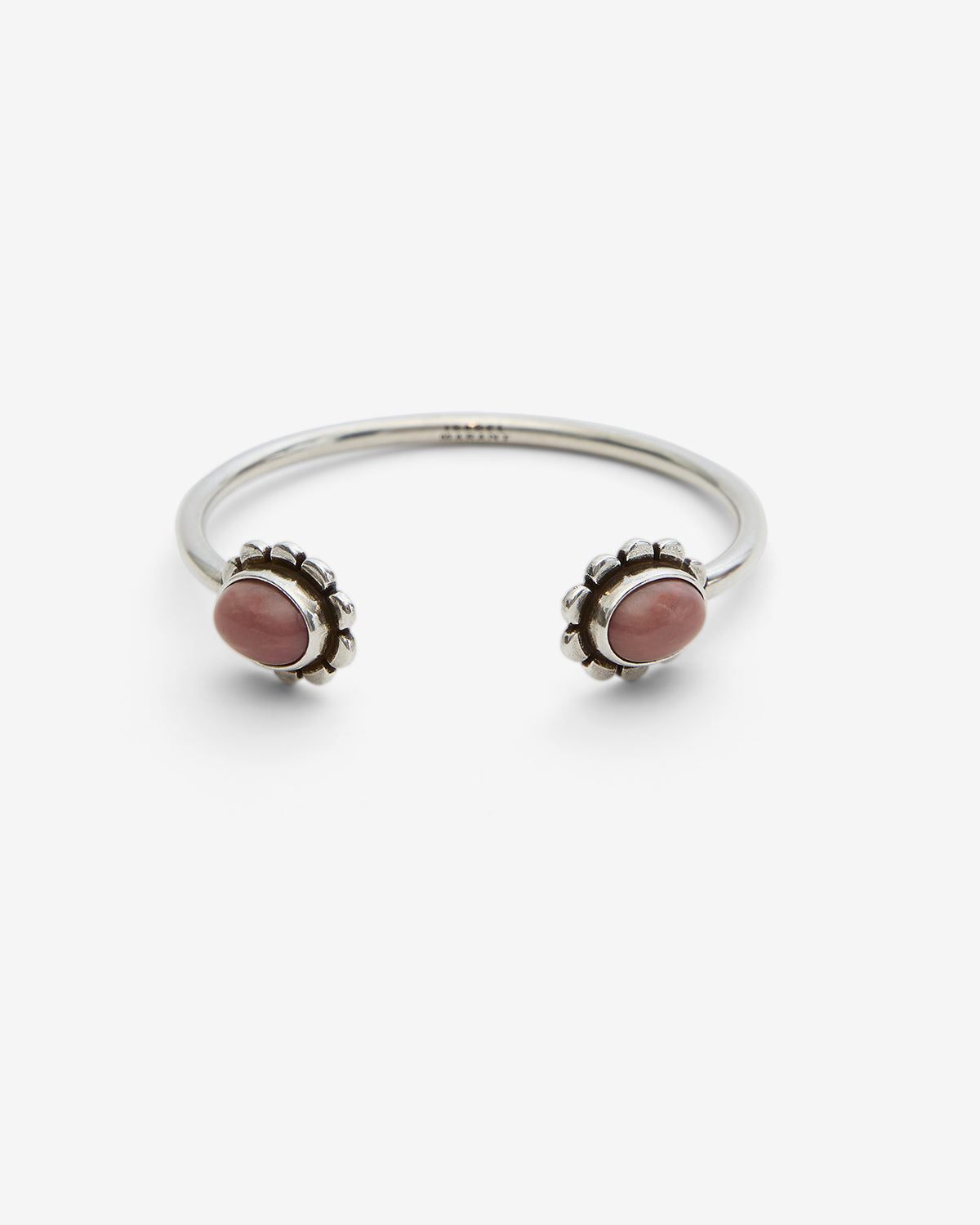 Bracelet de bras hana en laiton et pierres - Bois de rose-argenté - Woman - 1