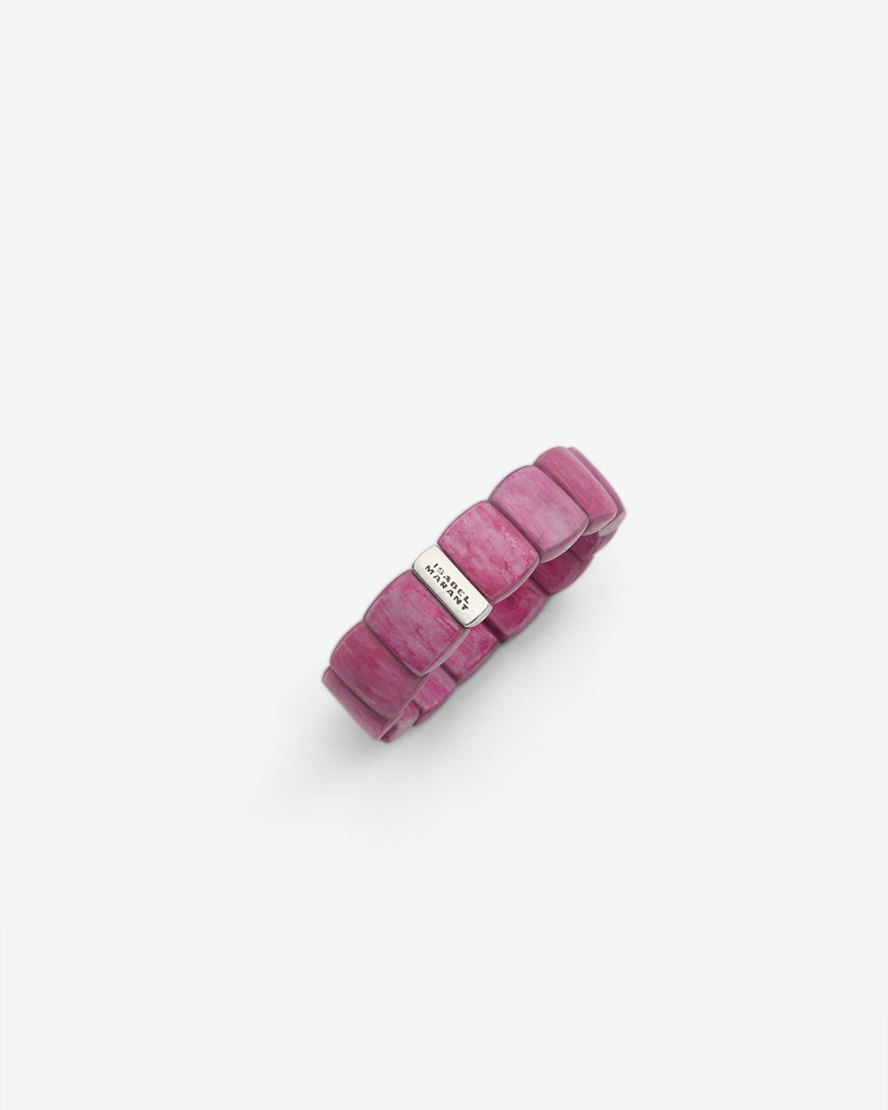 Bracelet tya en perles - Rose fuschia et argenté - Woman - 3
