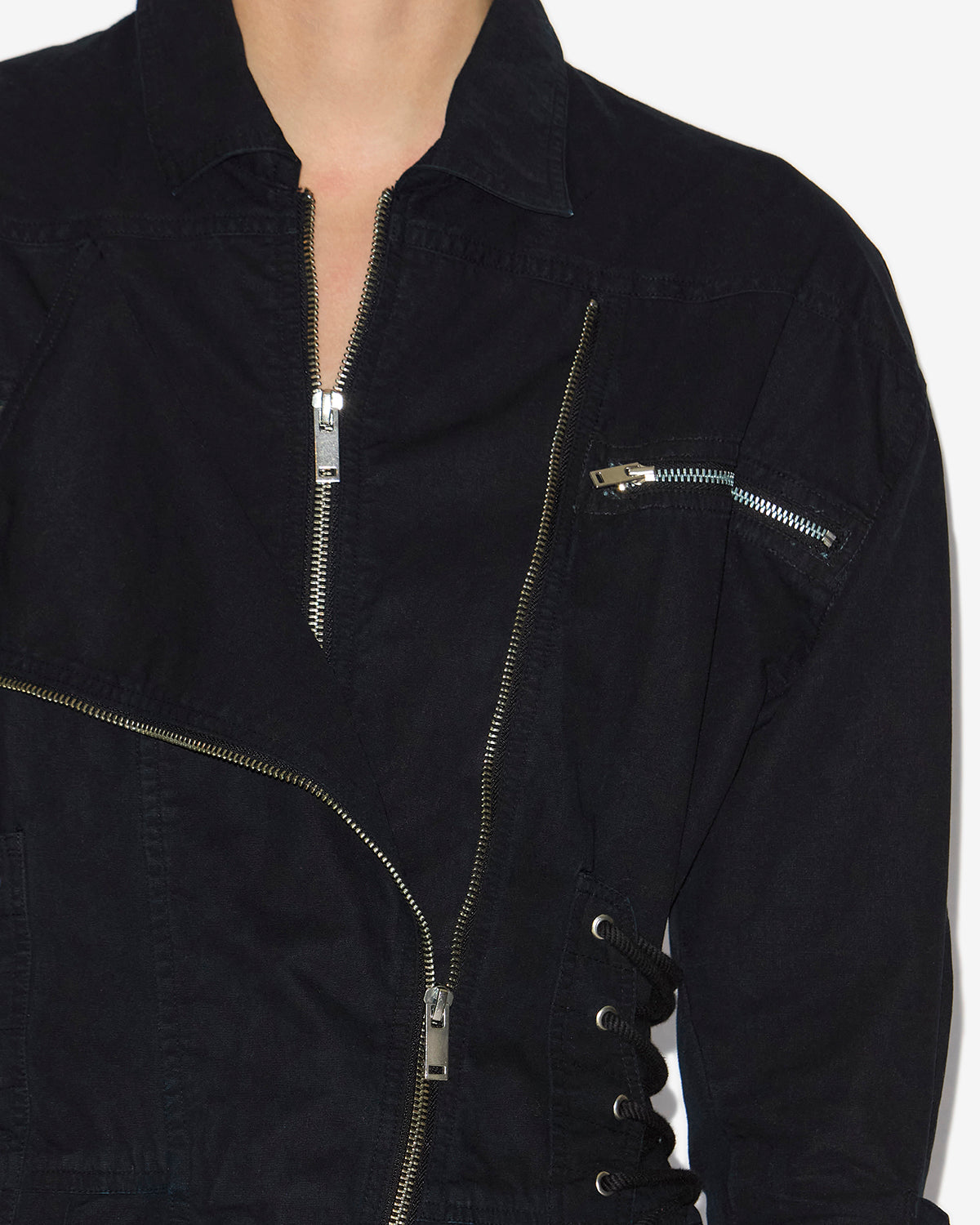 Combinaison longue irianna à laçages - Noir - Woman - 2