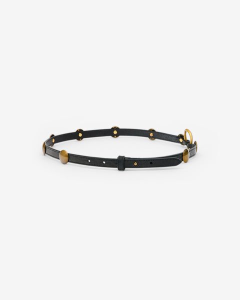 KARLO BELT Woman black | ISABEL MARANT Official online store