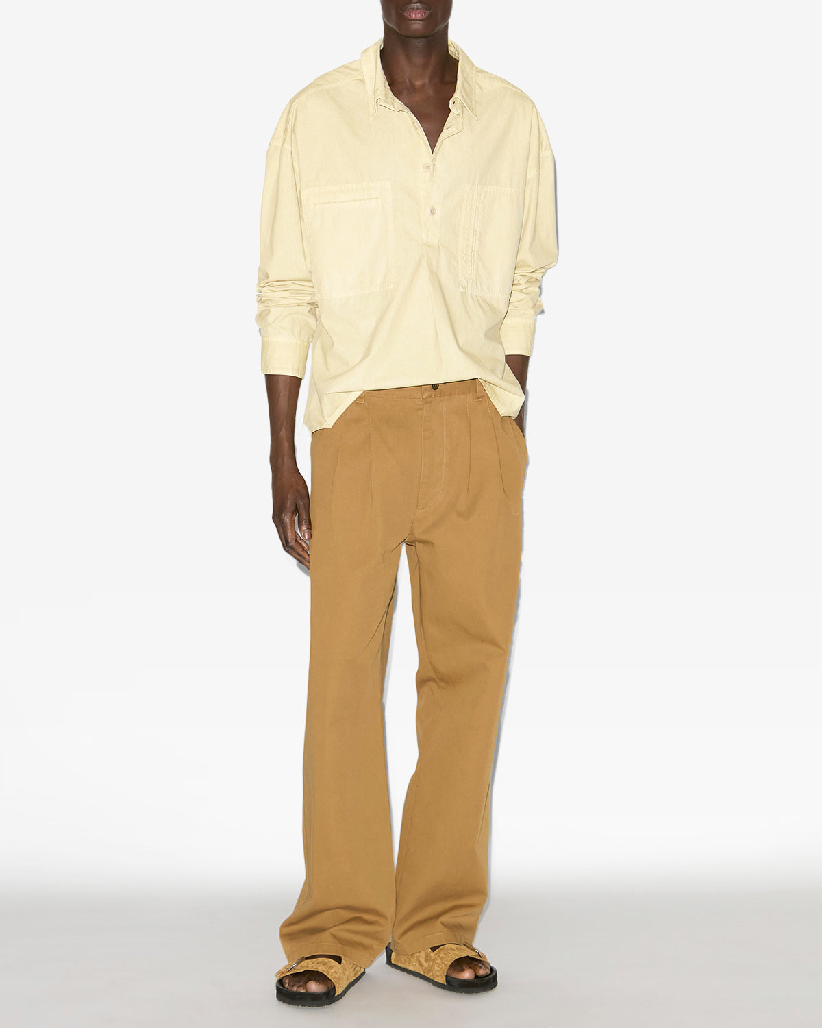 Terryc コットン製 ワークウェアシャツ - 生成り - Man - 1