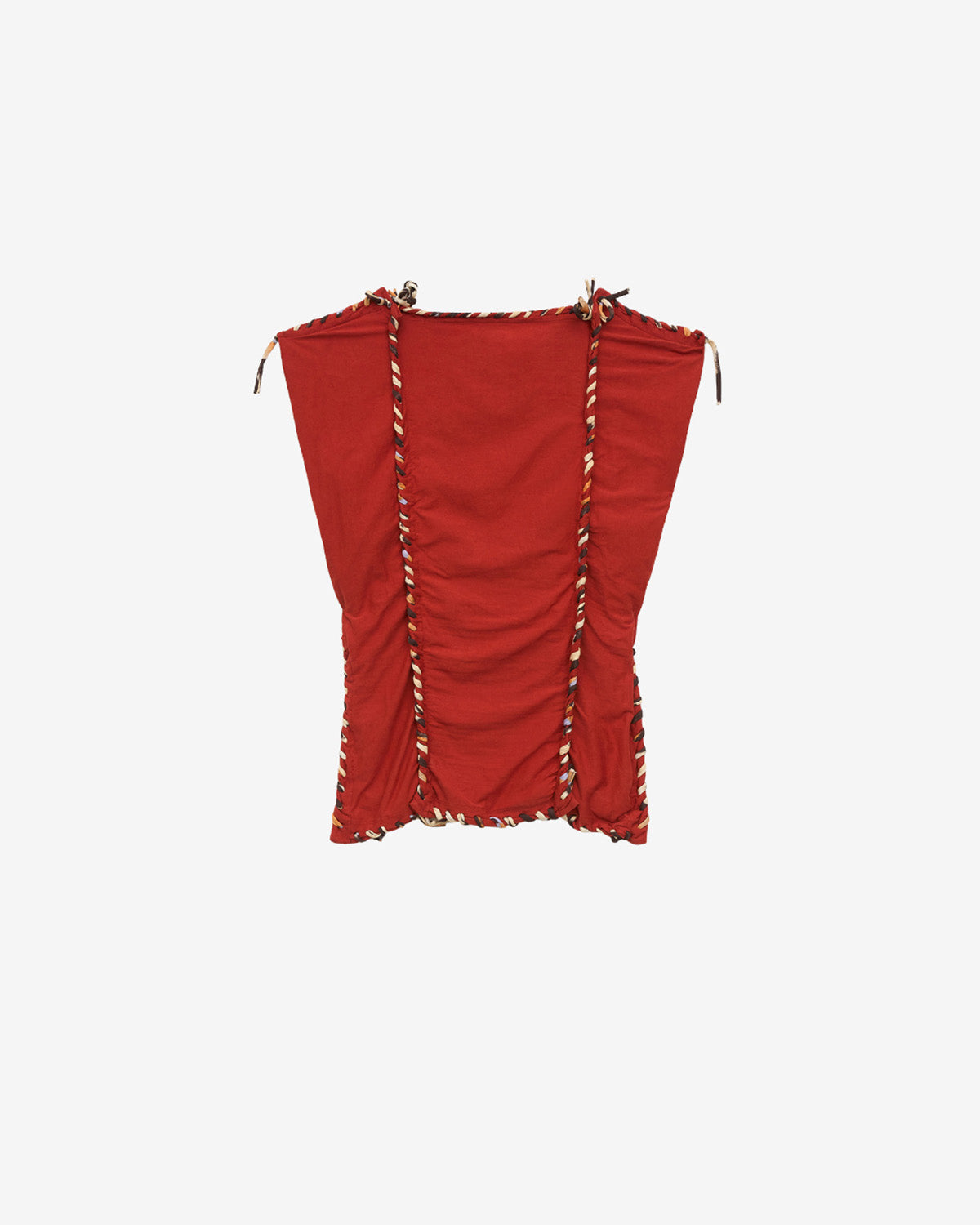 Zohra 編み込み入り ジャージー製 トップス - オレンジ - Woman - 1