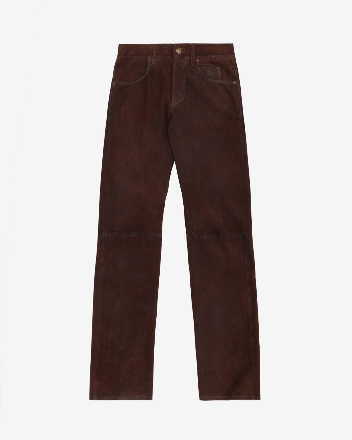 Lewys suede leather pants - Brown - Man - 5