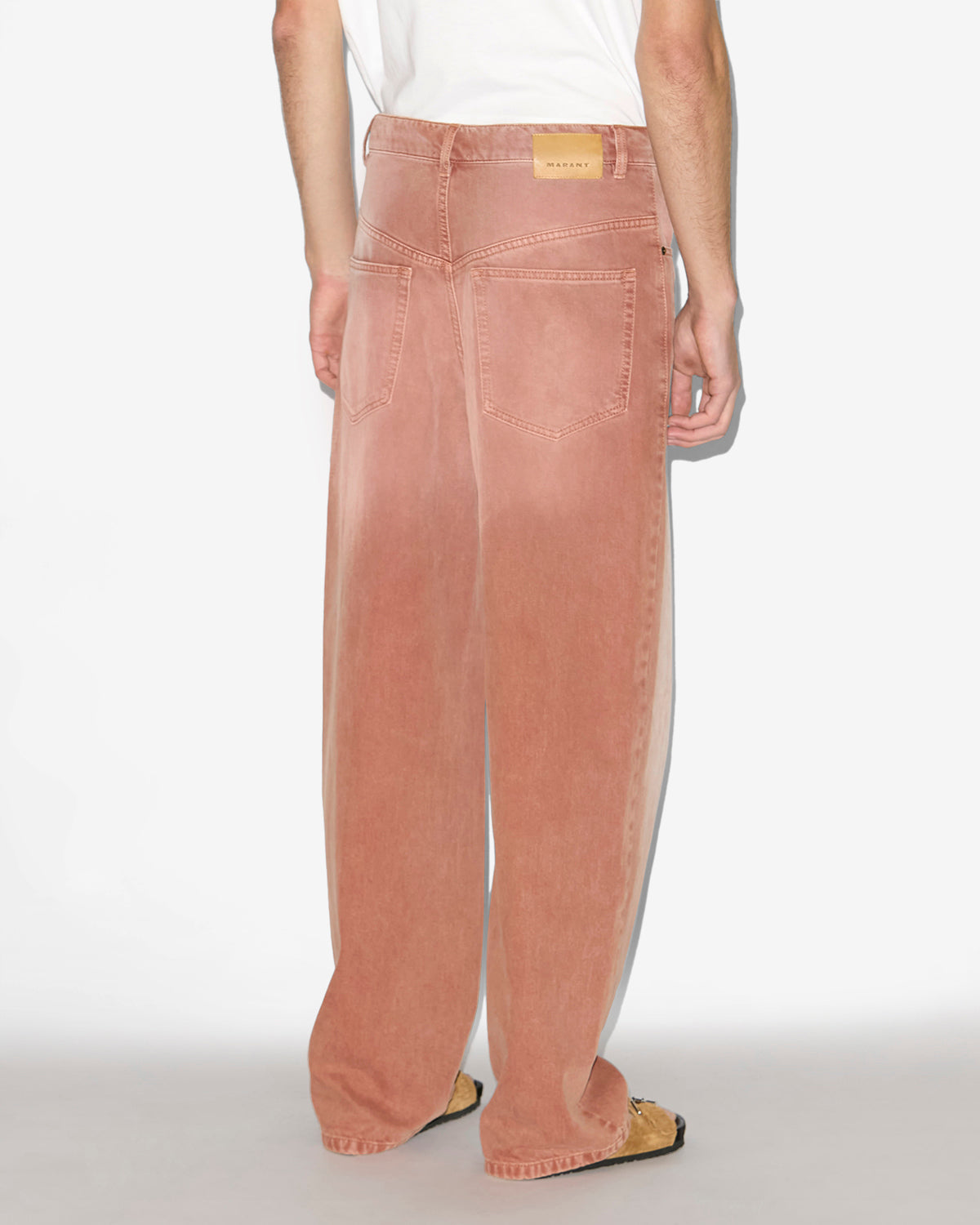 Jameson 데님 와이드 진 - Burnt henna - Man - 3