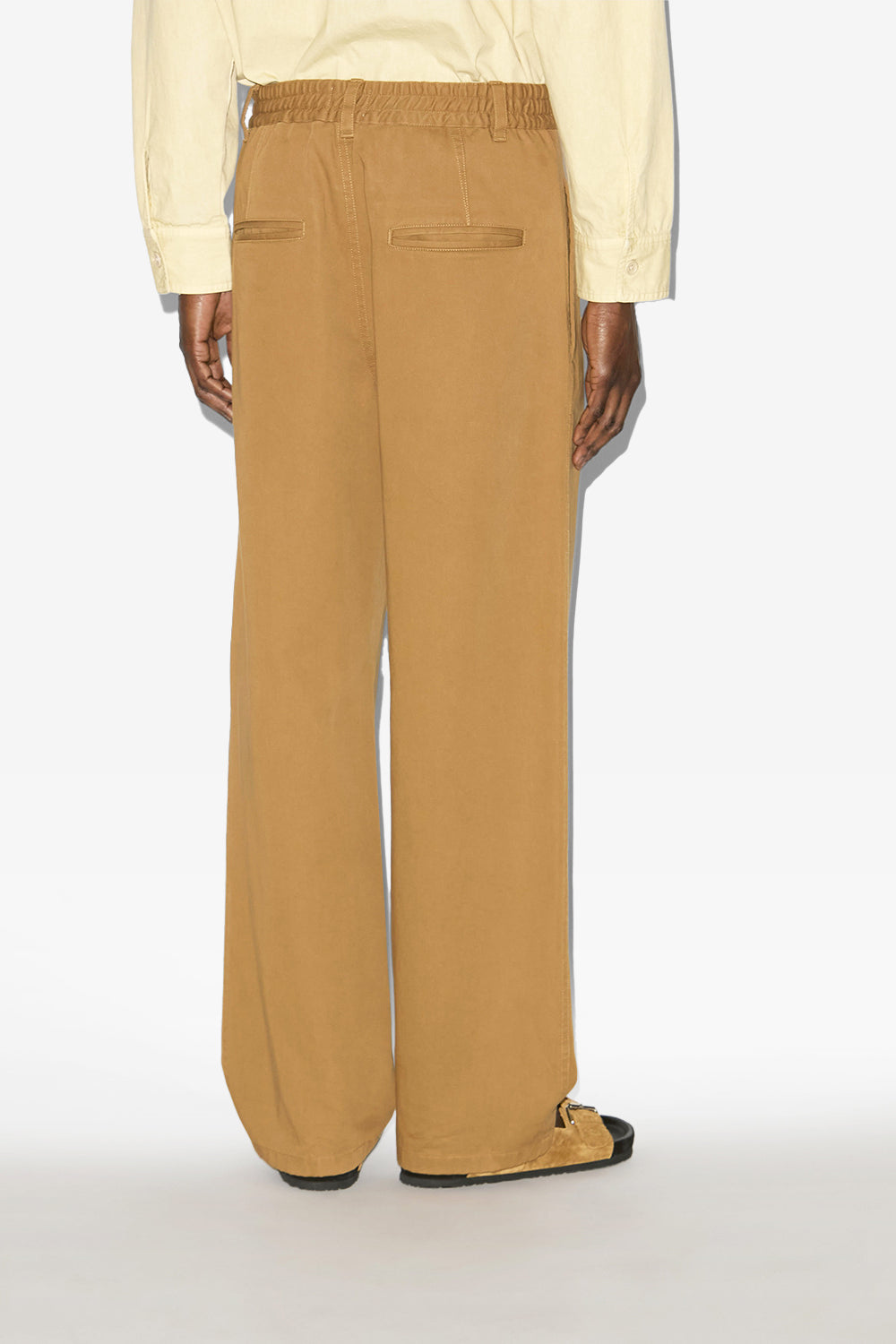 Kostin cotton twill pants - Toffee - Man - 5
