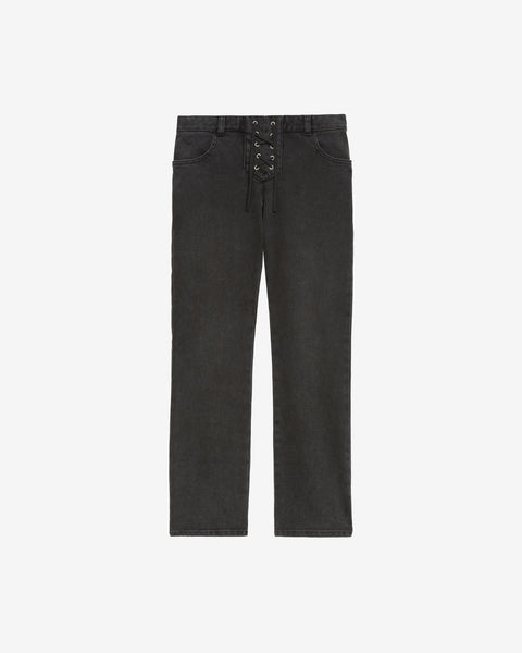 パンツ ISABEL MARANT Woman Pants Black PA0353FAB2F01I 01BK INAYA PANTS Woman black | ISABEL MARANT Official online store