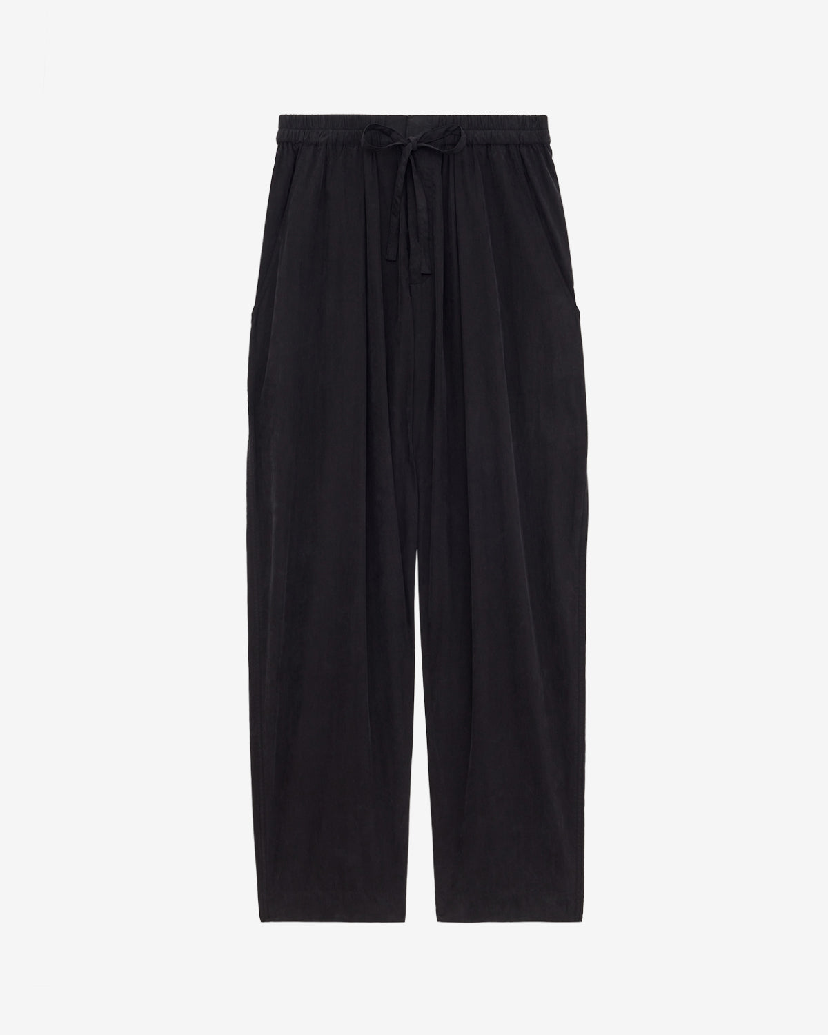 Hectorina gathered technical fabric pants - Black - Woman - 5