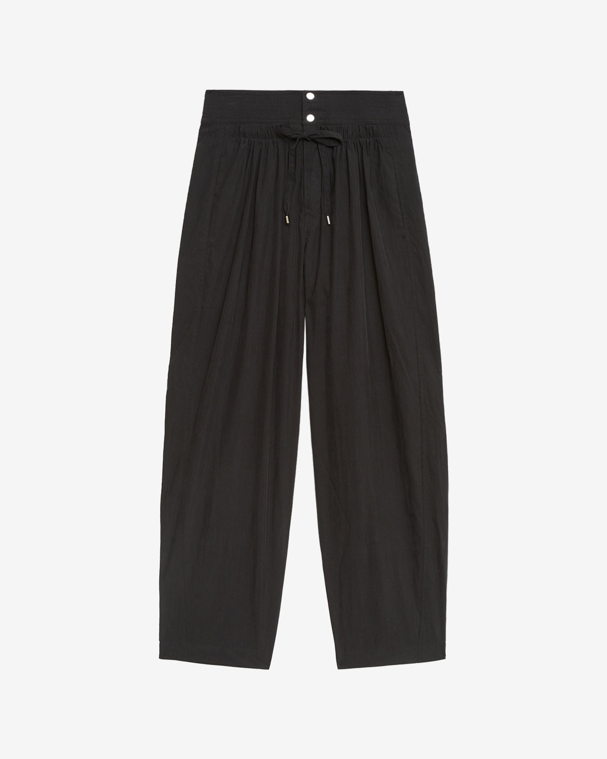 Gleenaf 프린지 디테일 스트레이트 팬츠 - 검은색 - Woman - 5