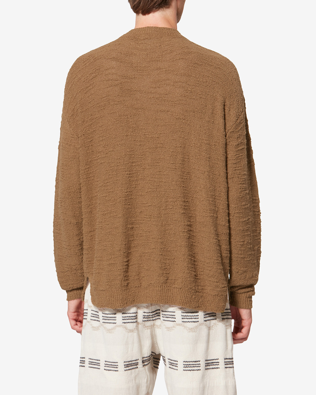 Arnold テクスチャーニット セーター - ブロンズ - Man - 4