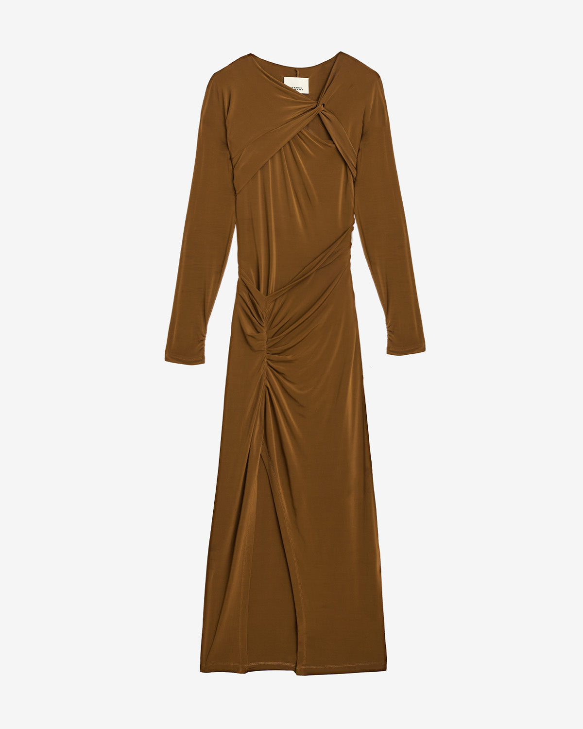 Robe longue evelina en jersey - Bronze - Woman - 4