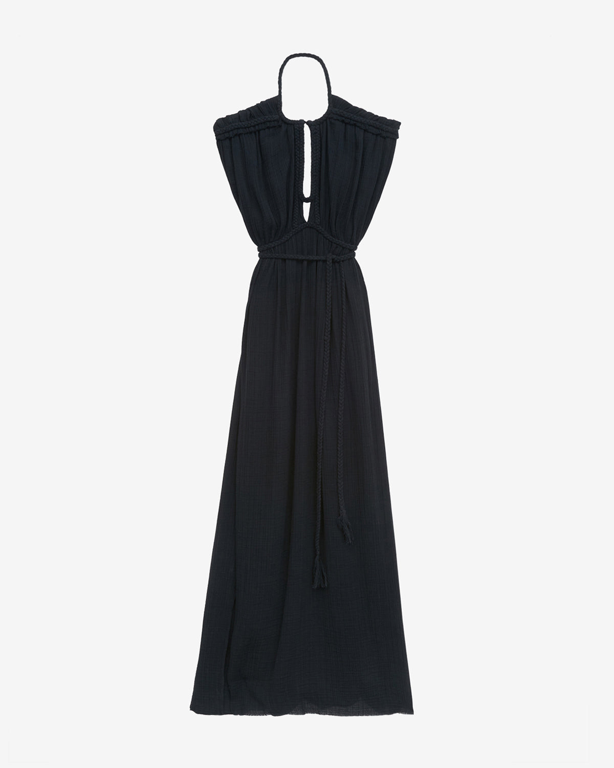 Robe longue joya en coton - Noir - Woman - 4