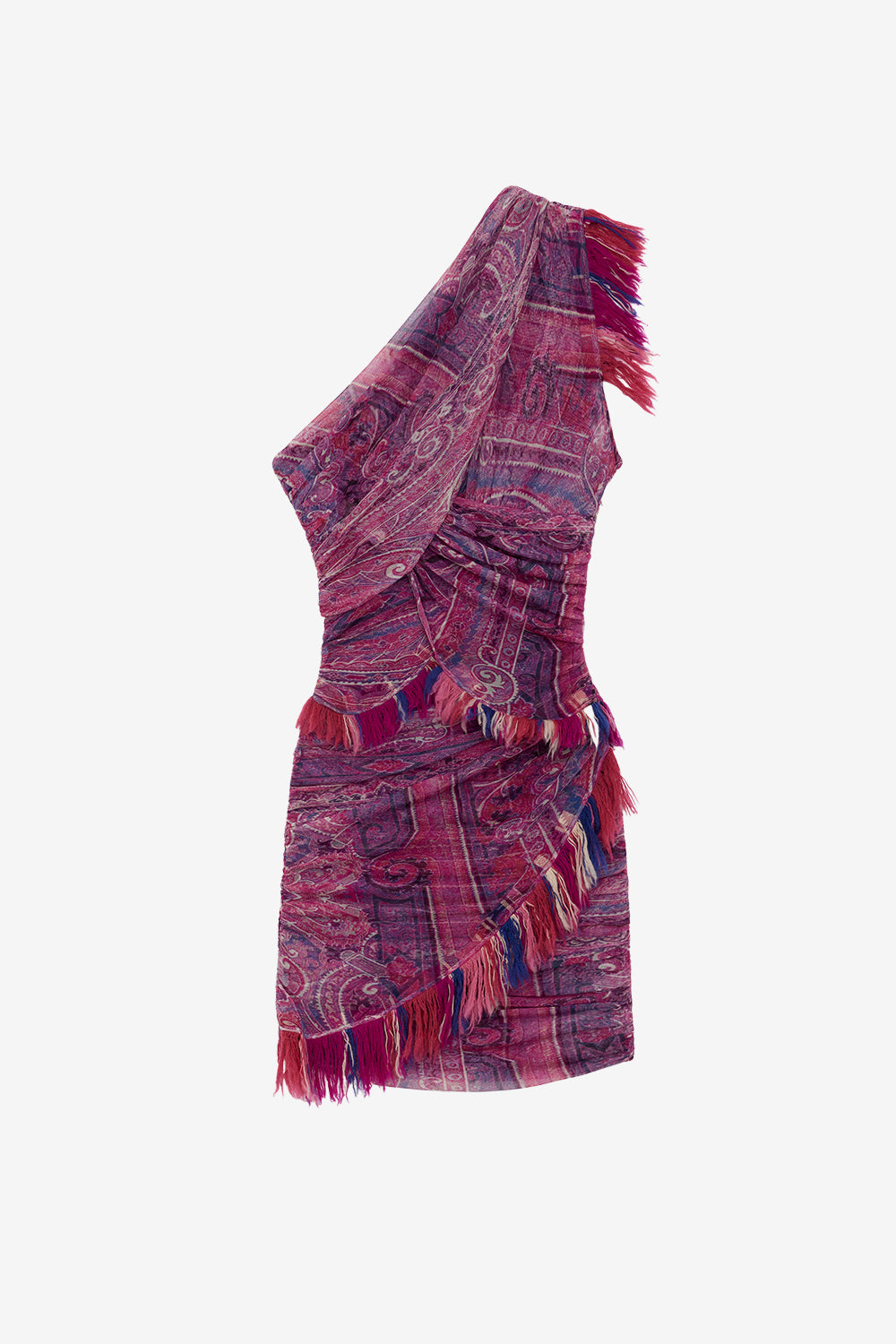Dessia asymmetrical printed tulle dress - Pink - Woman - 1