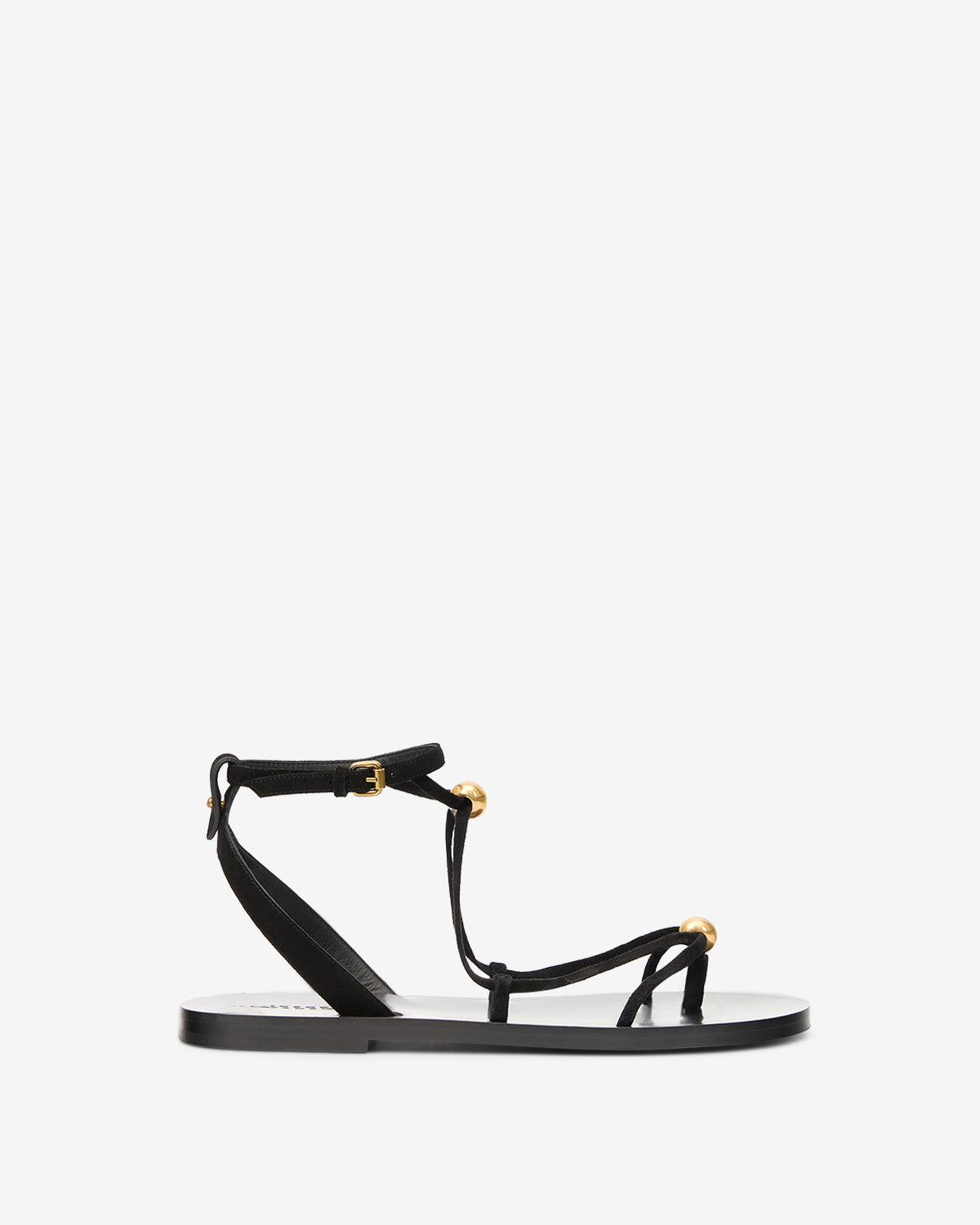 Sandalias azzi Woman Black and gold 3