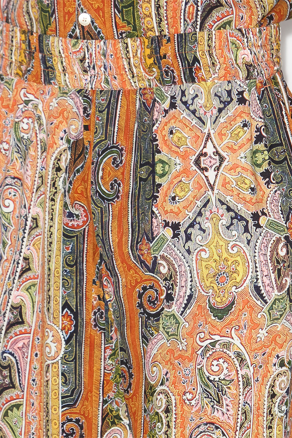 Bermuda fluidi vega con stampa - Arancia - Man - 3