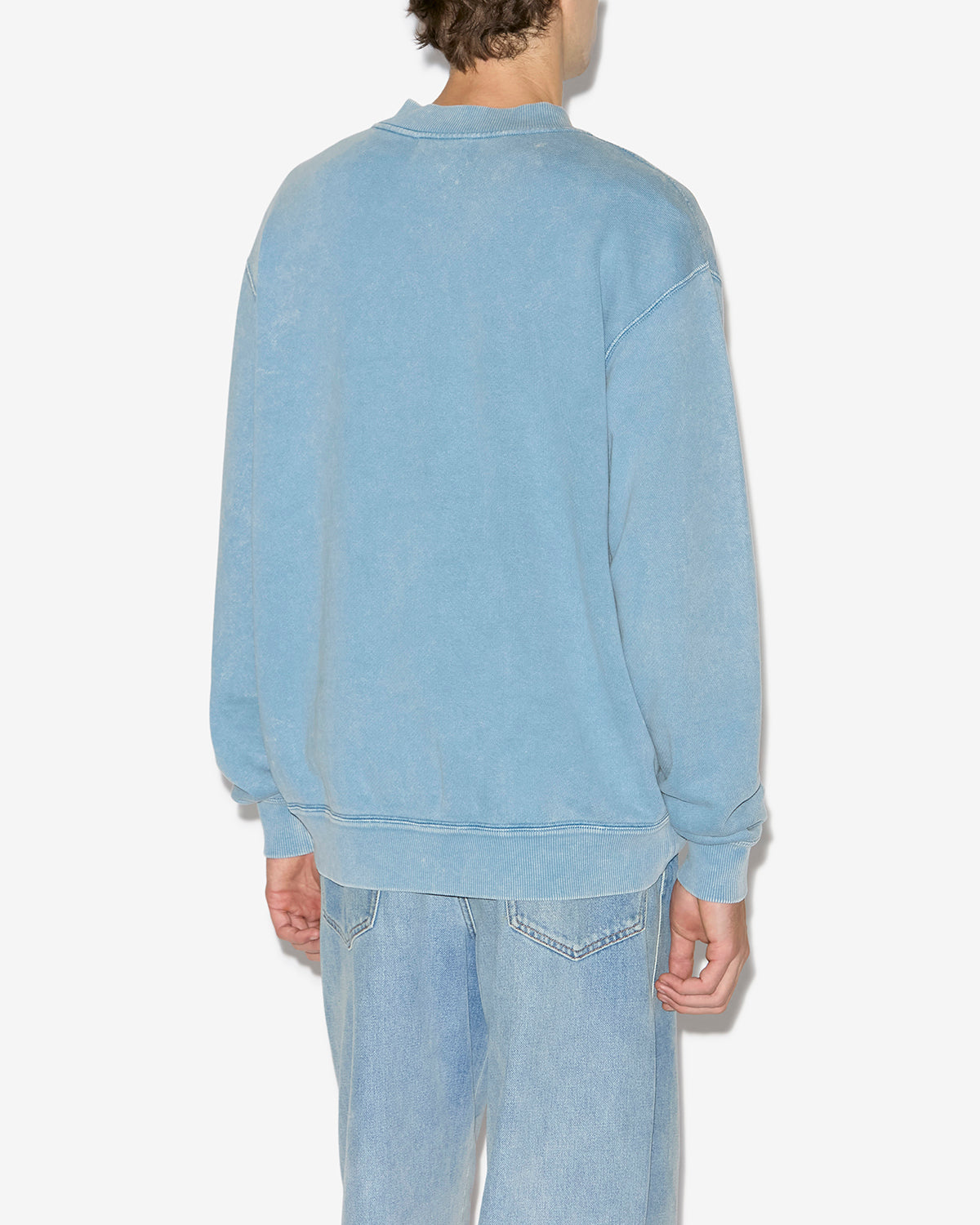 Sweatshirt mathias Man Ice blue 4