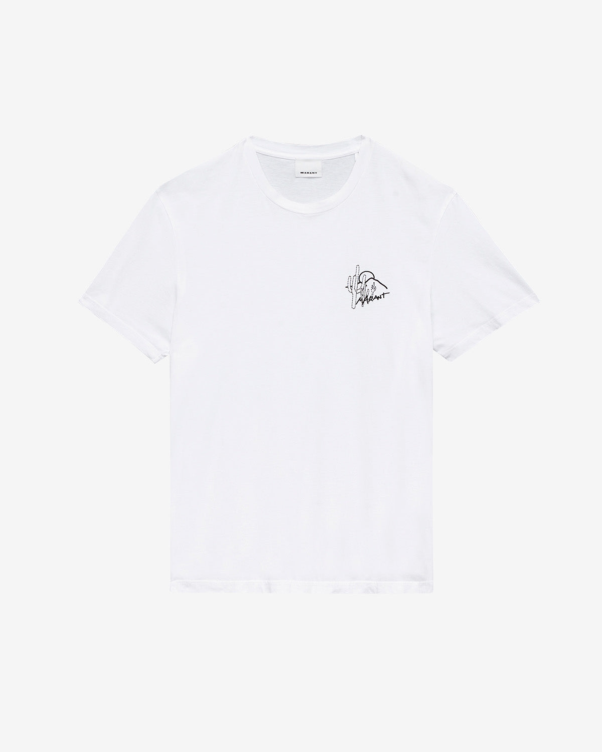 Honore cotton t-shirt with logo - White - Man - 5