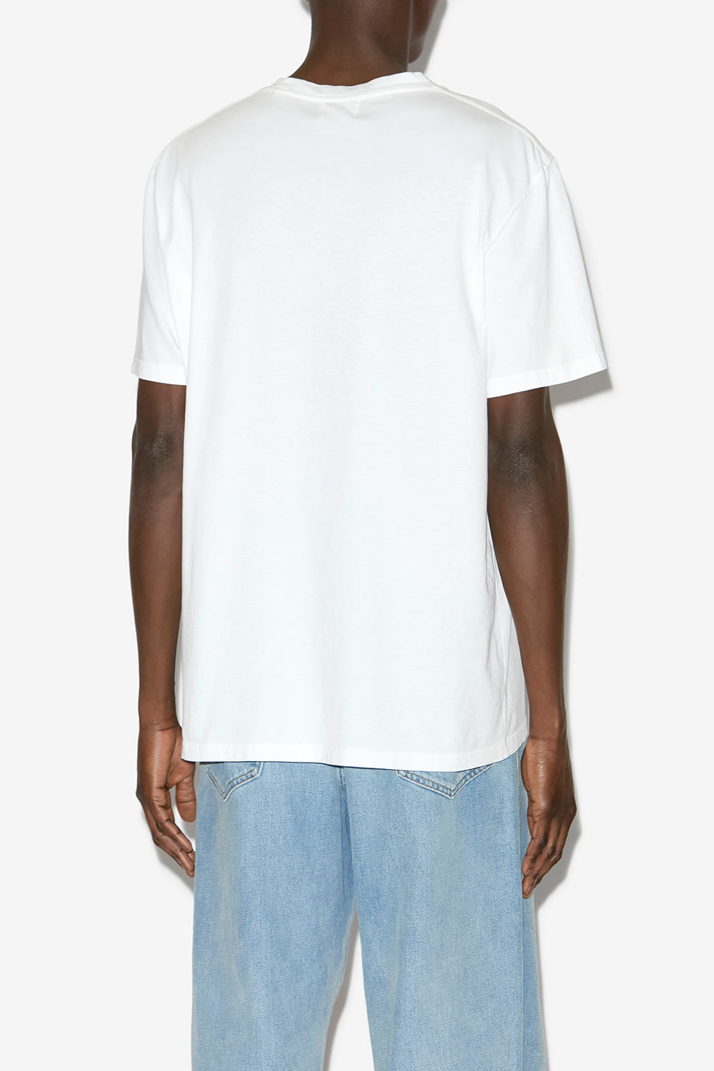 T-shirt mit logo honore aus baumwolle - Weiß - Man - 5