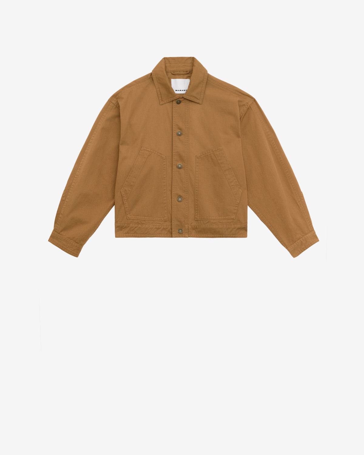 Forest short cotton jacket - Toffee - Man - 5