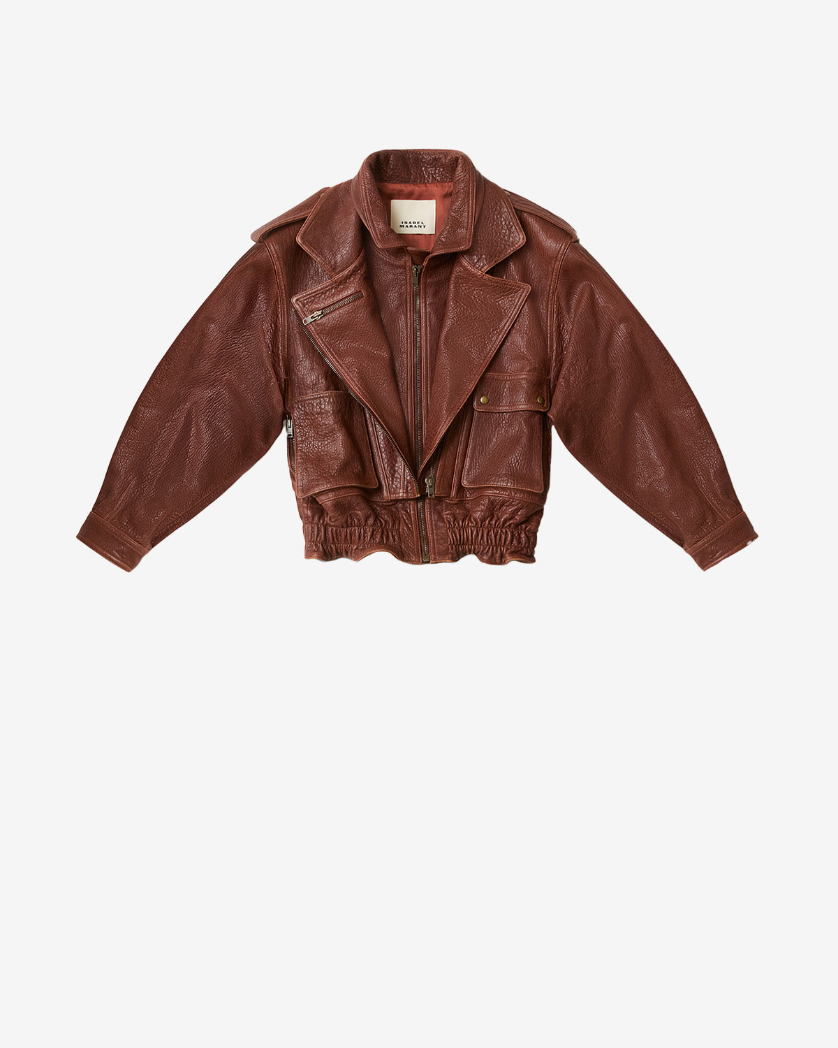 ISABEL MARANT ÉTOILEレザーダウンジャケット me+em select（ミームセレクト） ダウンコート ダウンジャケット 「 裾