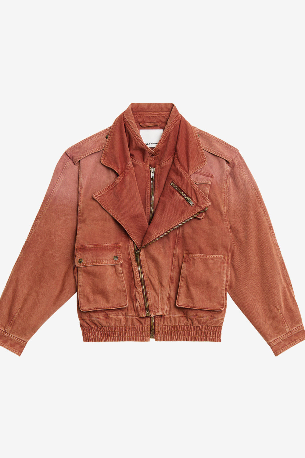 Janeli 데님 포켓 재킷 - Burnt henna - Man - 1