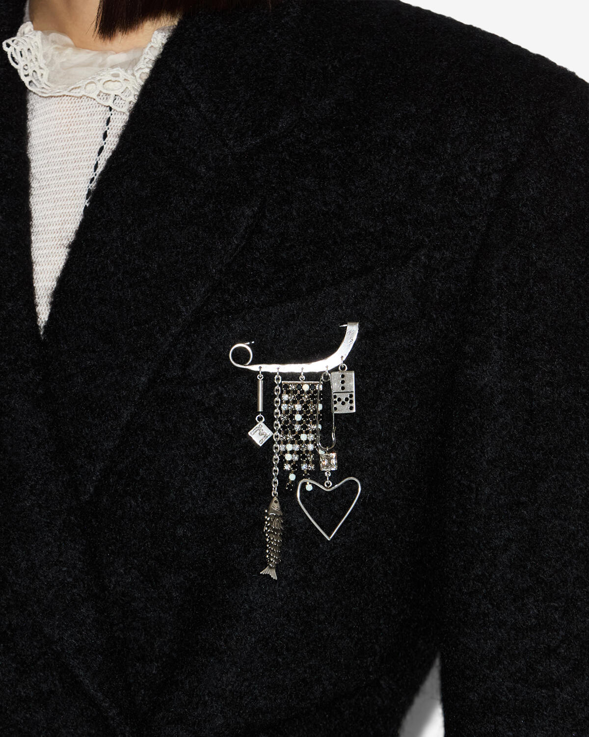 Spilla abby Woman Argento 1