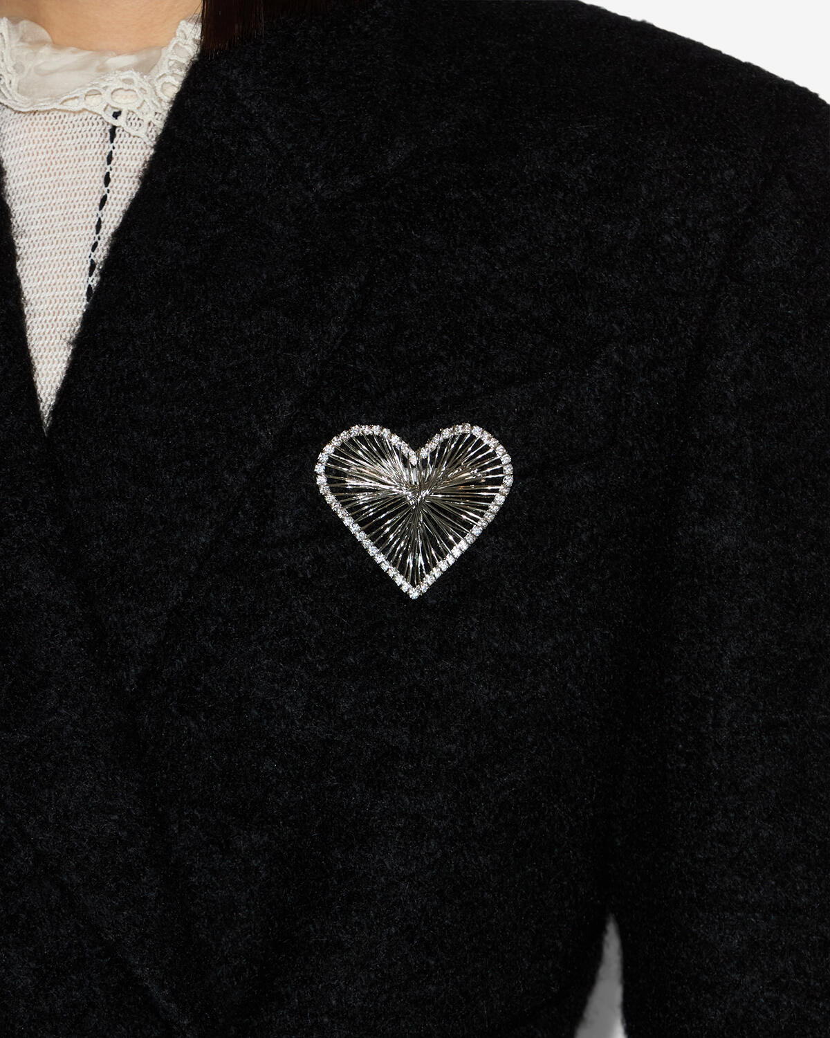 Herzbrosche eden - Silber - Woman - 2