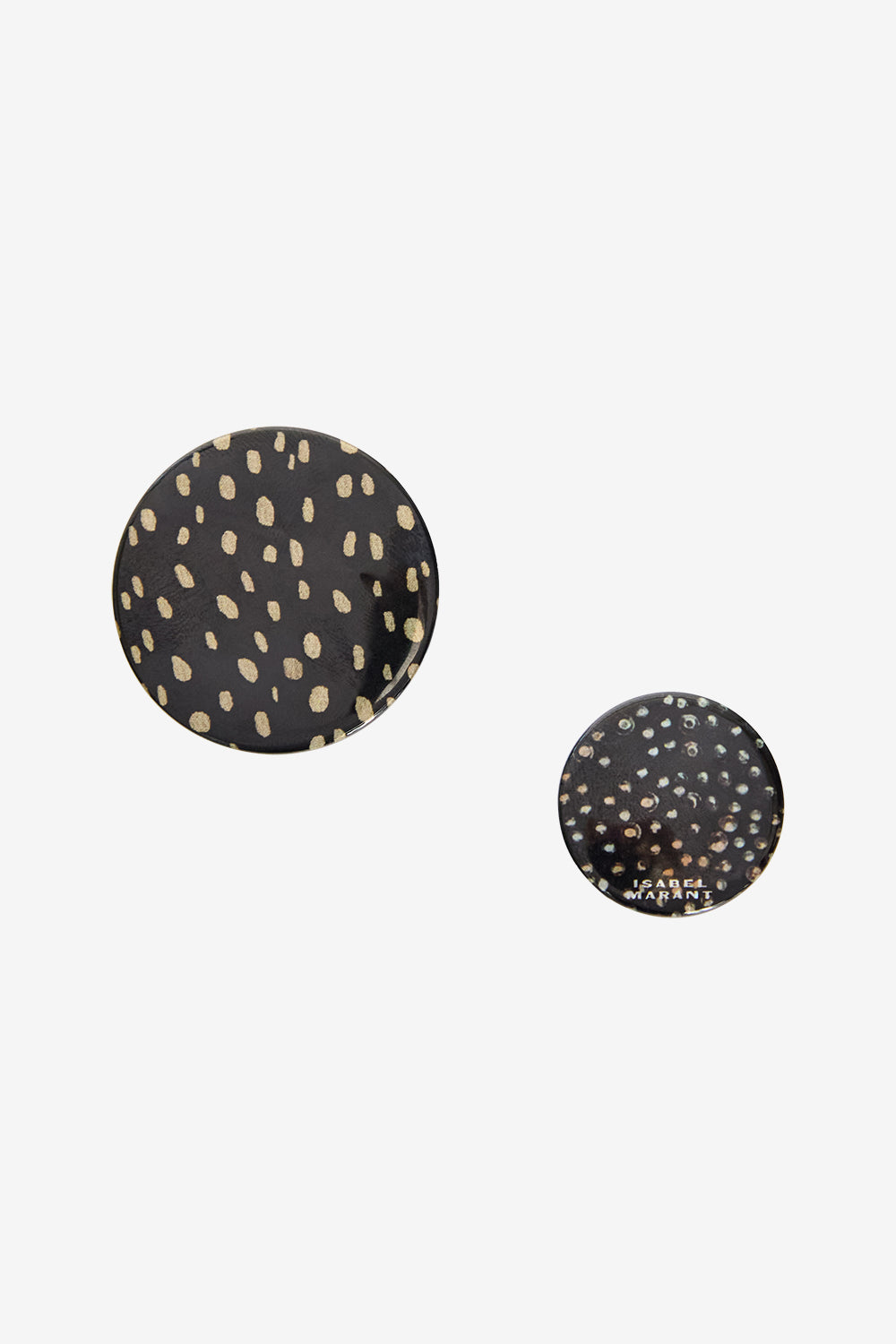 Petes 핀 배지 2개 세트 - Black-gold - Man - 1